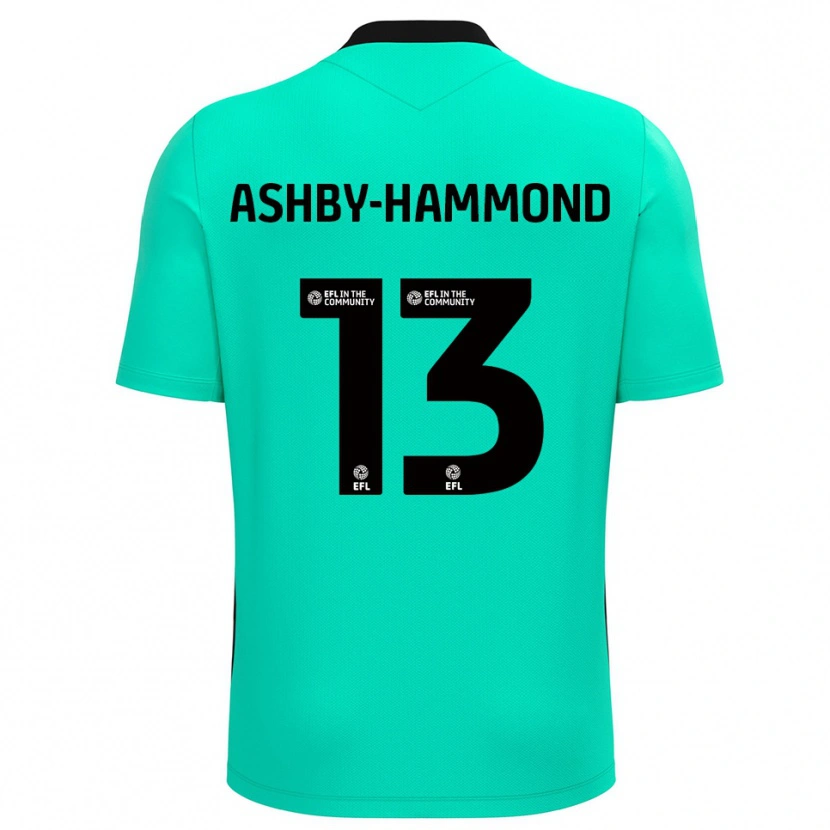 Danxen Heren Taye Ashby-Hammond #13 Turquoise Keepersshirt 2025/26 T-Shirt België
