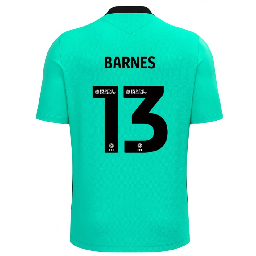 Danxen Heren Callum Barnes #13 Turquoise Keepersshirt 2025/26 T-Shirt België