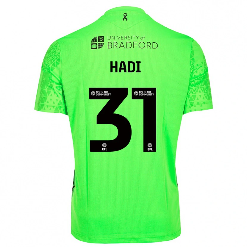 Danxen Heren Zac Hadi #31 Lentegroen Keepersshirt 2025/26 T-Shirt België