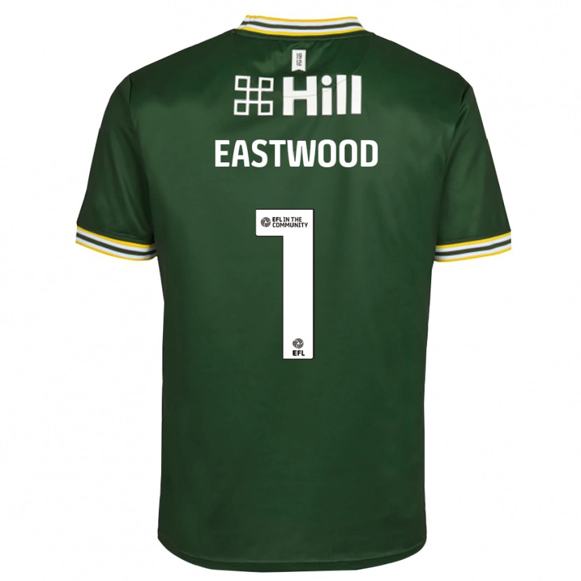 Danxen Heren Jake Eastwood #1 Donkergroen Wit Keepersshirt 2025/26 T-Shirt België