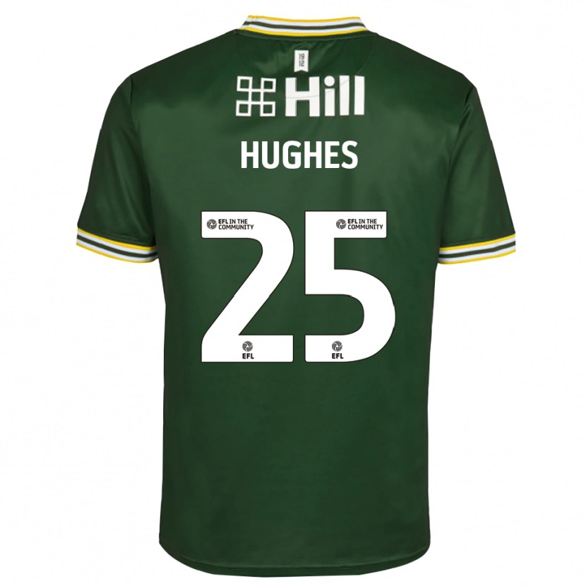 Danxen Heren Ben Hughes #25 Donkergroen Wit Keepersshirt 2025/26 T-Shirt België