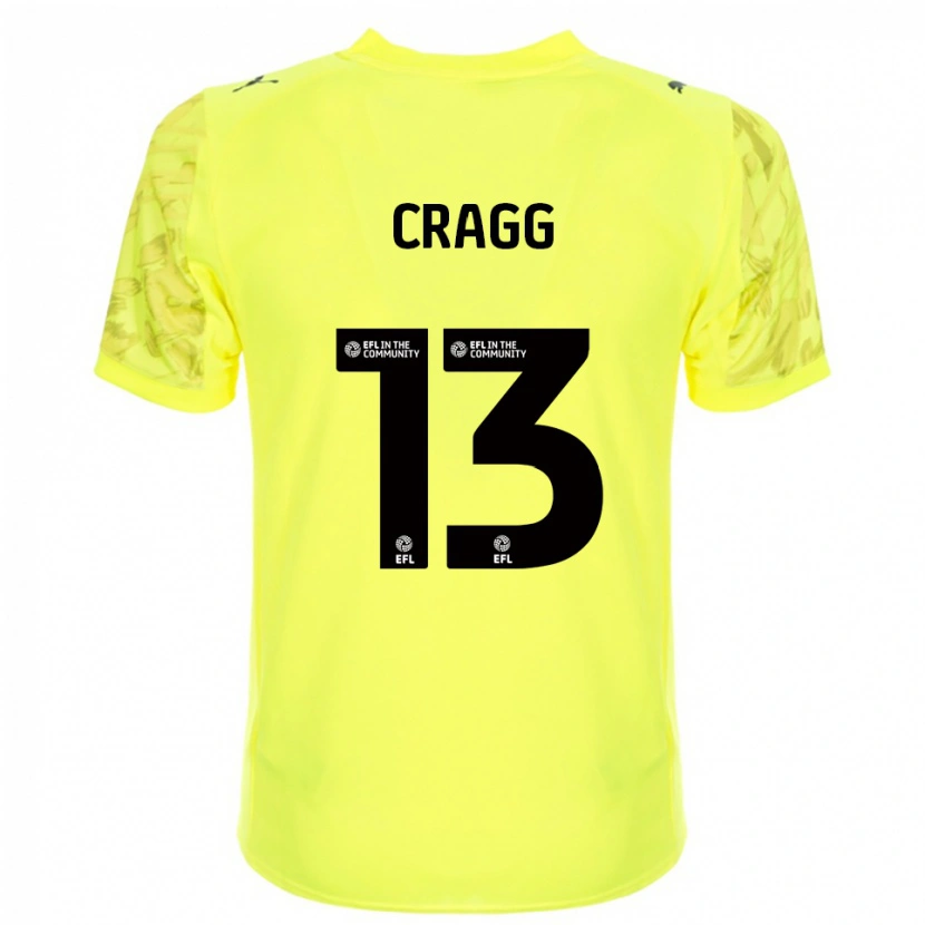 Danxen Heren Rio Cragg #13 Geel Zwart Keepersshirt 2025/26 T-Shirt België