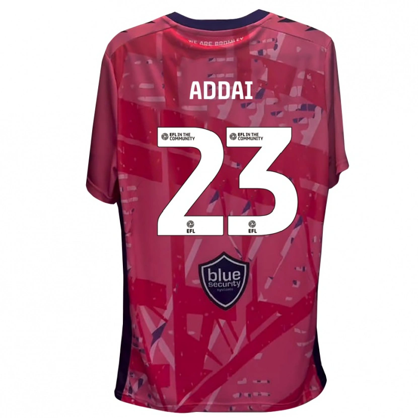 Danxen Heren Dillon Addai #23 Roze Wit Keepersshirt 2025/26 T-Shirt België