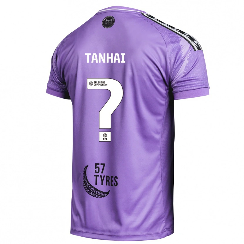 Danxen Heren Cassius Tanhai #0 Lichtpaars Keepersshirt 2025/26 T-Shirt België