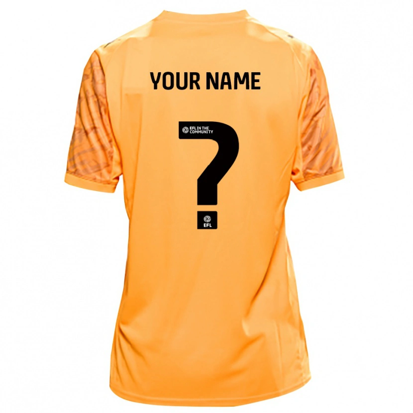 Danxen Heren Oldham Athletic Oranje Zwart Keepersshirt 2025/26 T-Shirt België