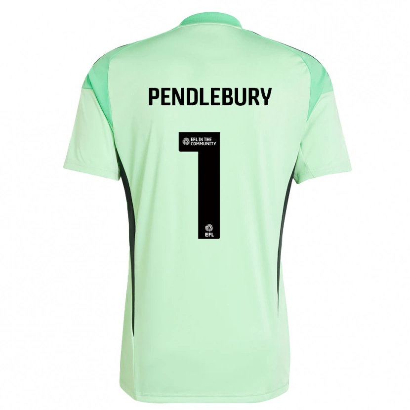 Danxen Heren Izzy Pendlebury #1 Lichtgroen Zwart Keepersshirt 2025/26 T-Shirt België