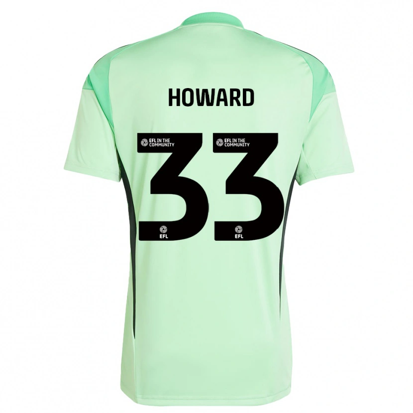 Danxen Heren Mark Howard #33 Lichtgroen Zwart Keepersshirt 2025/26 T-Shirt België
