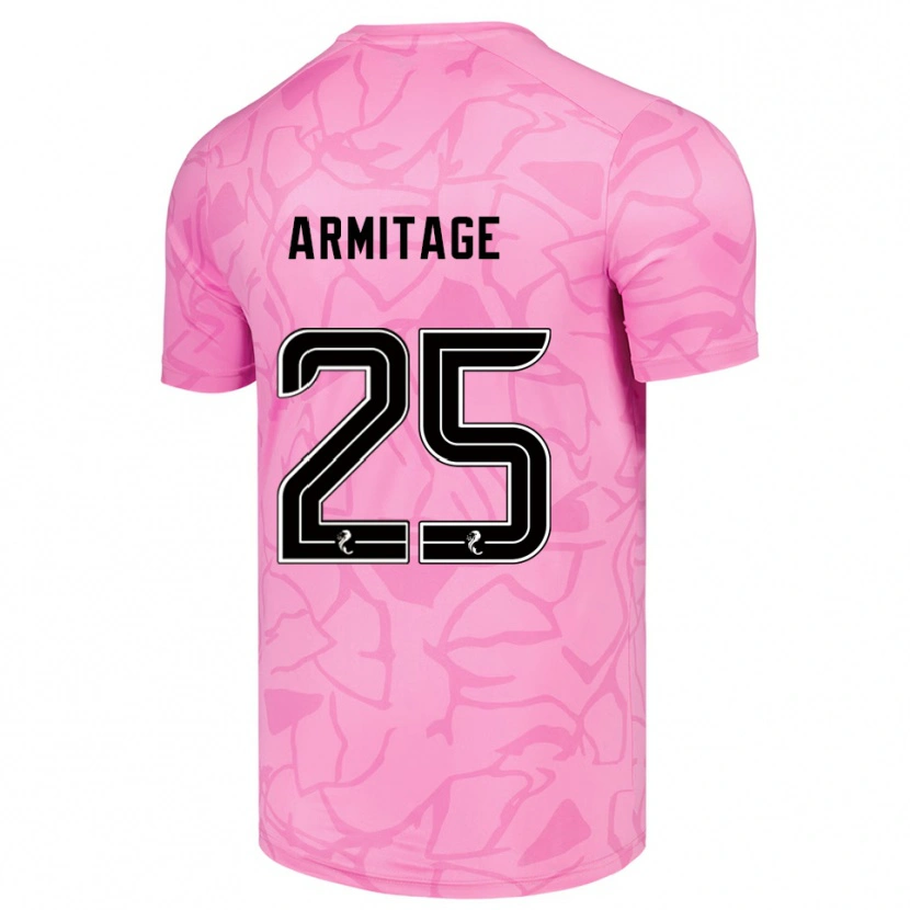 Danxen Heren Rowena Armitage #25 Roze Zwart Keepersshirt 2025/26 T-Shirt België