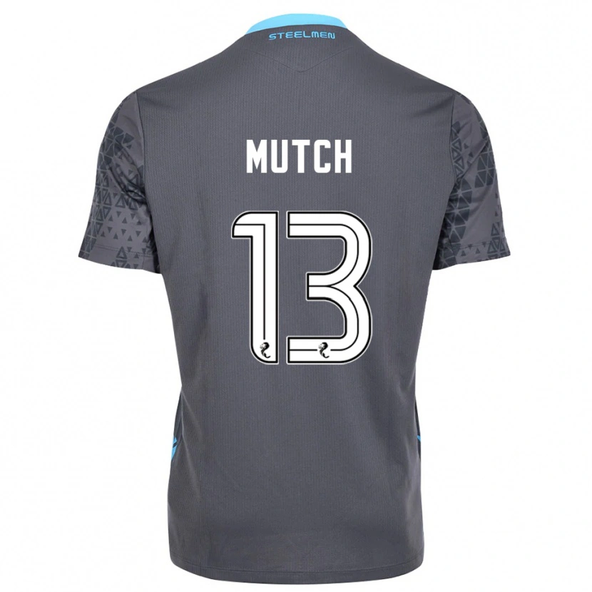 Danxen Heren Emily Mutch #13 Grijs Wit Keepersshirt 2025/26 T-Shirt België