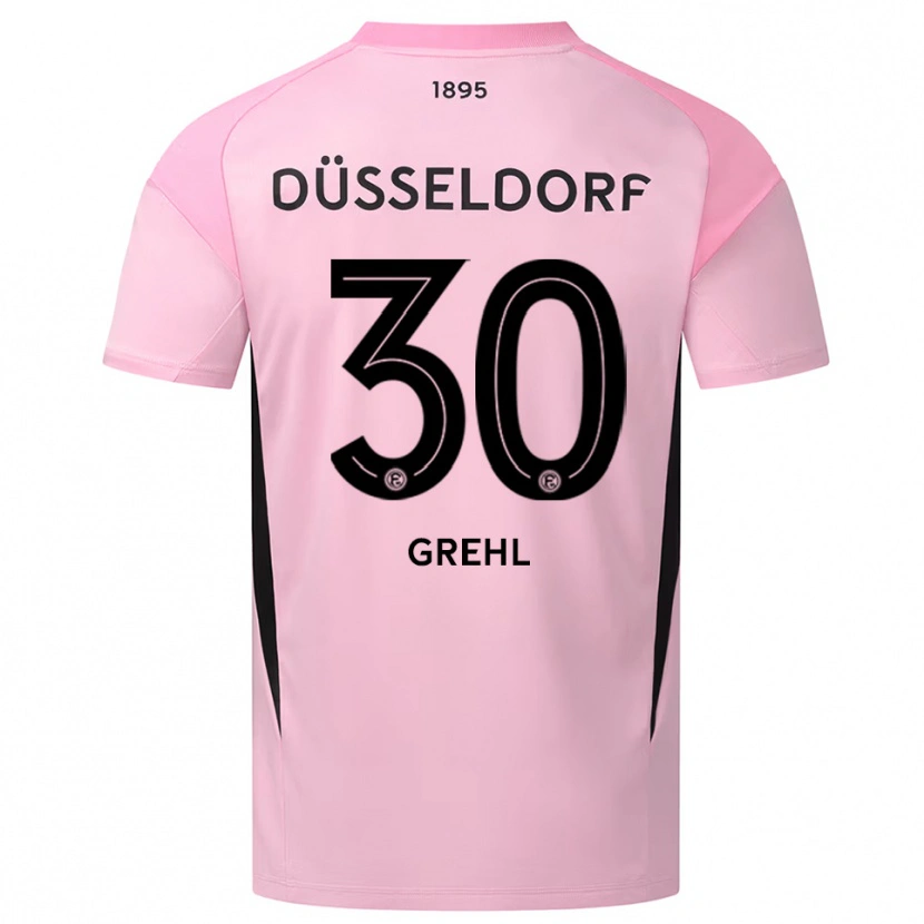 Danxen Heren Dominic Grehl #30 Roze Zwart Keepersshirt 2025/26 T-Shirt België
