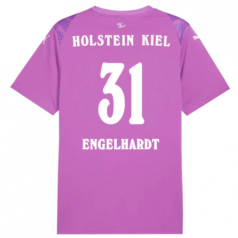 Danxen Heren Marcel Engelhardt #31 Paars Wit Keepersshirt 2025/26 T-Shirt België