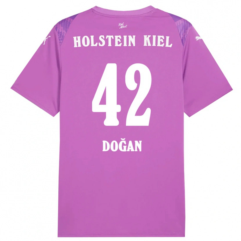 Danxen Heren Tyler Doğan #42 Paars Wit Keepersshirt 2025/26 T-Shirt België