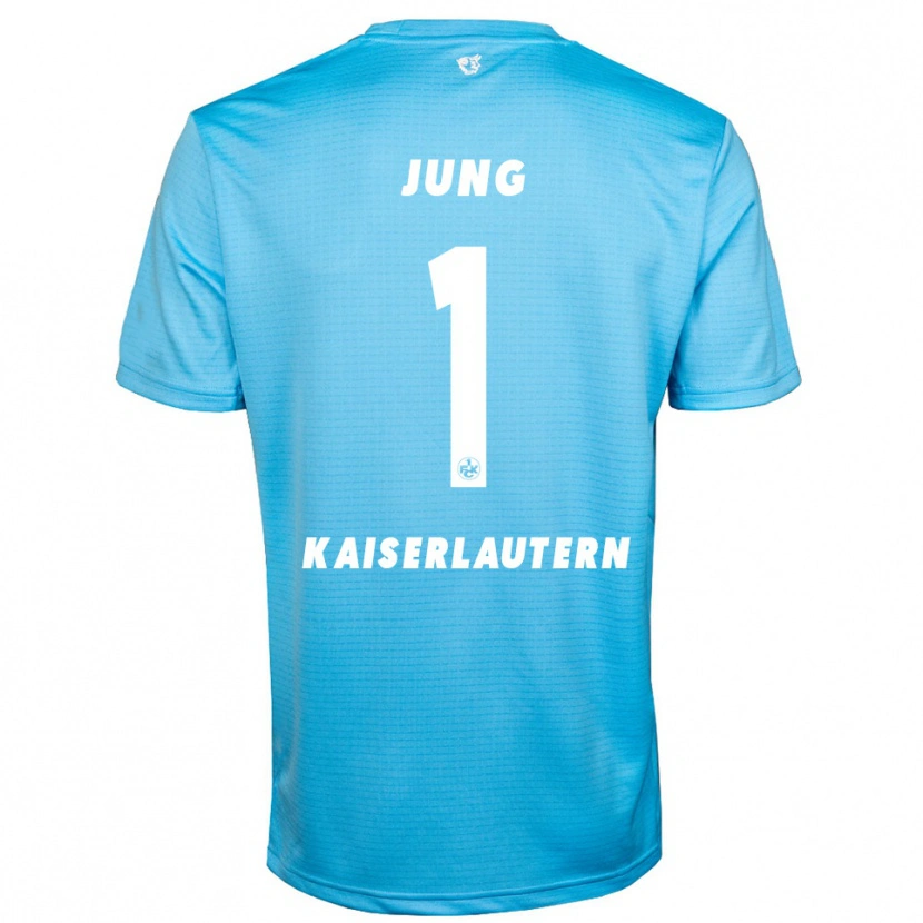 Danxen Heren Moritz Jung #1 Hemelsblauw Wit Keepersshirt 2025/26 T-Shirt België