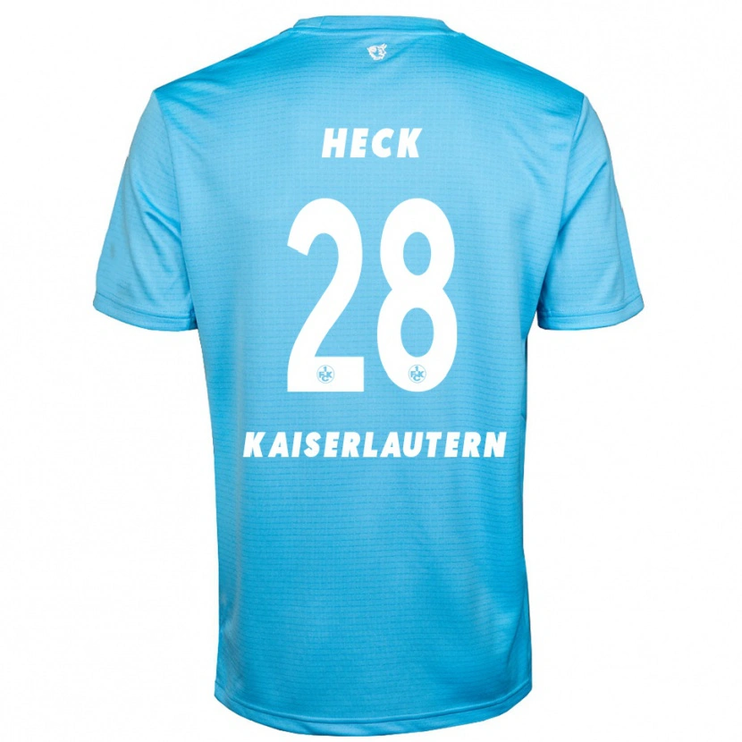 Danxen Heren Fabian Heck #28 Hemelsblauw Wit Keepersshirt 2025/26 T-Shirt België