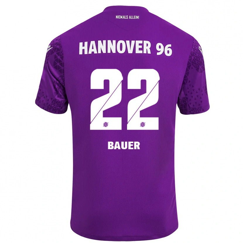 Danxen Heren Elias Bauer #22 Paars Wit Keepersshirt 2025/26 T-Shirt België