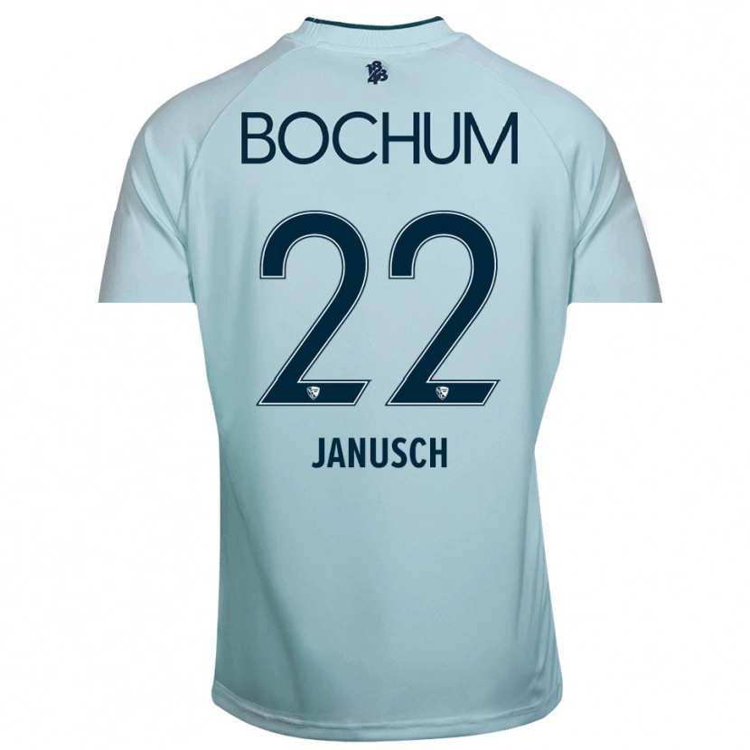 Danxen Heren Thees Janusch #22 Cyaan-Blauw Keepersshirt 2025/26 T-Shirt België