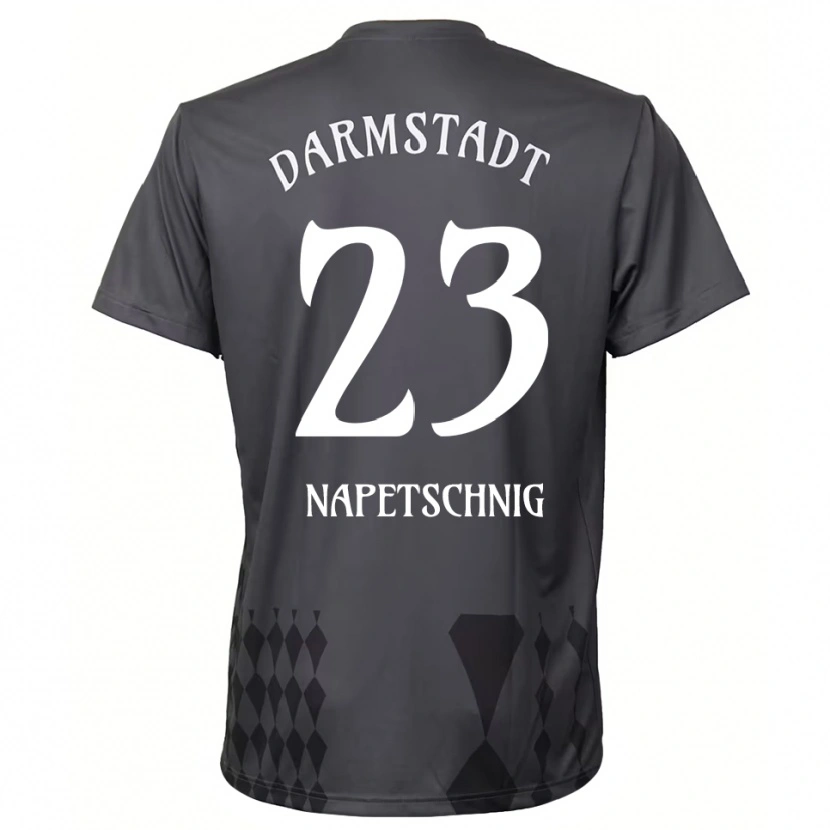Danxen Heren Raphael Napetschnig #23 Donkergrijs Keepersshirt 2025/26 T-Shirt België