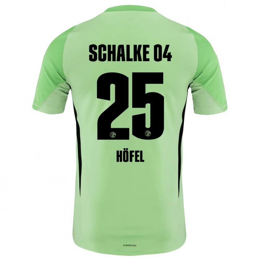 Danxen Heren Luca Höfel #25 Licht Groen Zwart Keepersshirt 2025/26 T-Shirt België