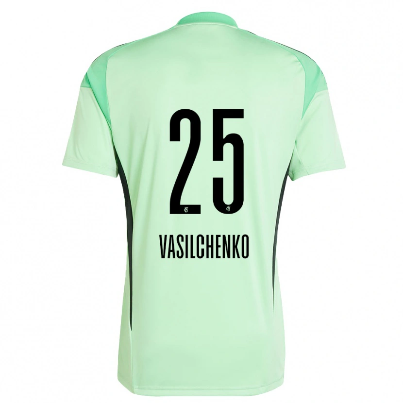 Danxen Heren Leonard Vasilchenko #25 Licht Groen Zwart Keepersshirt 2025/26 T-Shirt België