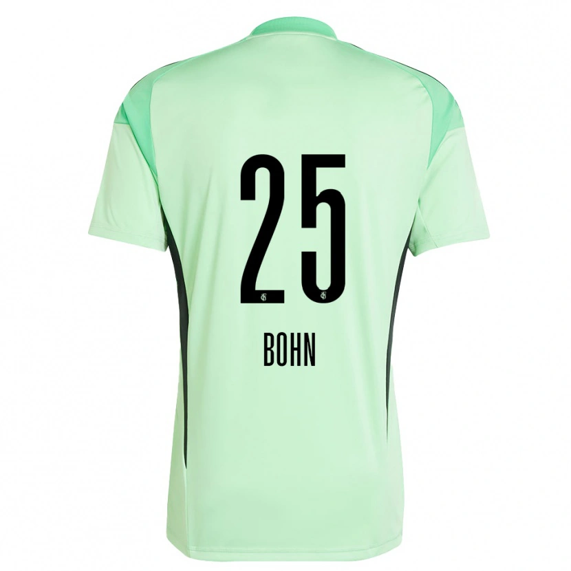 Danxen Heren Etienne Bohn #25 Licht Groen Zwart Keepersshirt 2025/26 T-Shirt België
