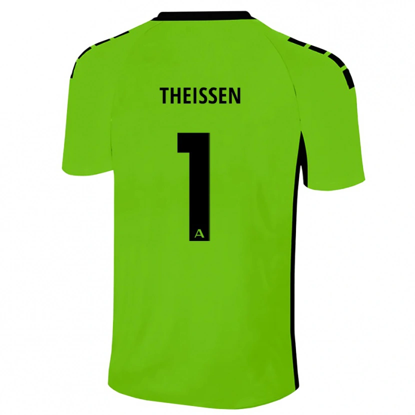 Danxen Heren Jarun Theißen #1 Grasgroen Zwart Keepersshirt 2025/26 T-Shirt België
