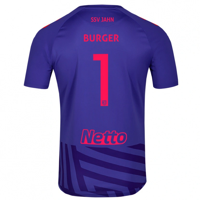 Danxen Heren Gabriel Burger #1 Koningsblauw Rood Keepersshirt 2025/26 T-Shirt België
