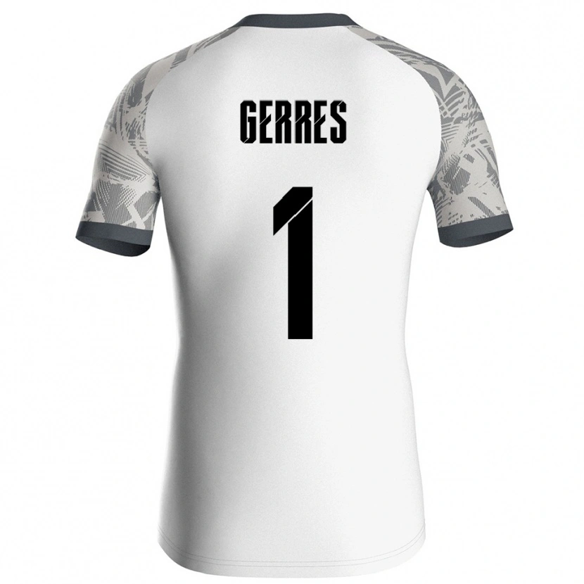 Danxen Heren Romero Gerres #1 Grijs Wit Keepersshirt 2025/26 T-Shirt België
