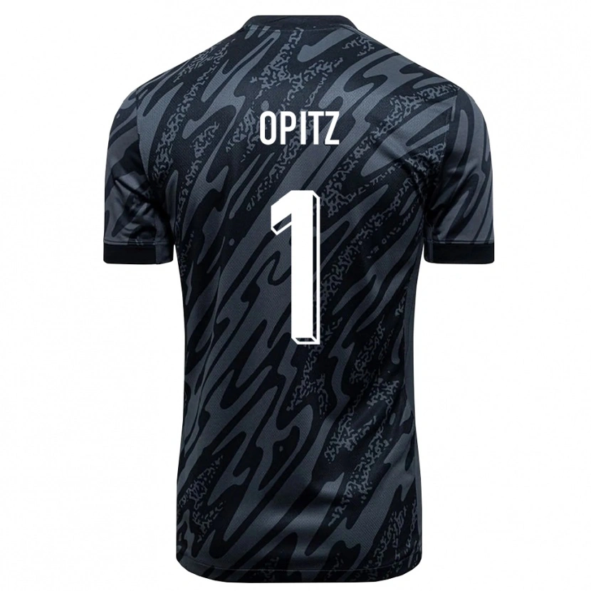 Danxen Heren Tom Opitz #1 Zwartgrijs Keepersshirt 2025/26 T-Shirt België