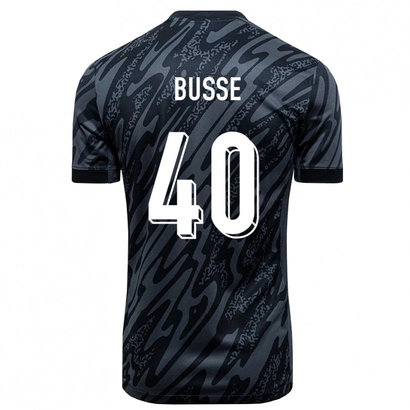 Danxen Heren Jonah Busse #40 Zwartgrijs Keepersshirt 2025/26 T-Shirt België