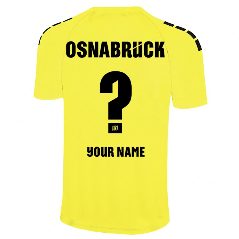Danxen Heren VfL Osnabrück Geel Zwart Keepersshirt 2025/26 T-Shirt België