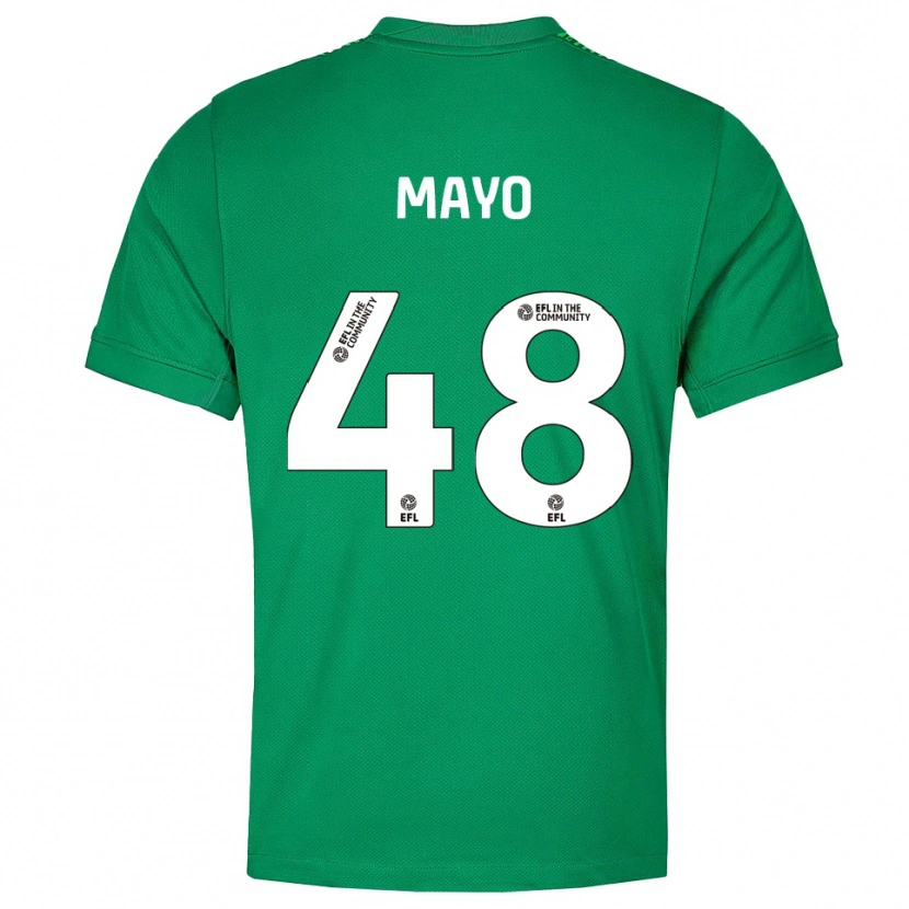 Danxen Heren Bradley Mayo #48 Groen Wit Keepersshirt 2025/26 T-Shirt België