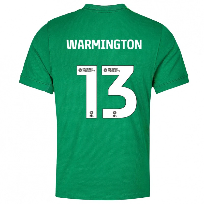 Danxen Heren Tyrese Warmington #13 Groen Wit Keepersshirt 2025/26 T-Shirt België
