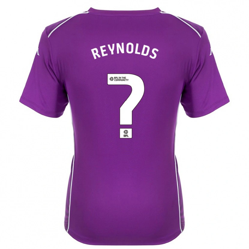 Danxen Heren Kerr Reynolds #0 Paars Wit Keepersshirt 2025/26 T-Shirt België