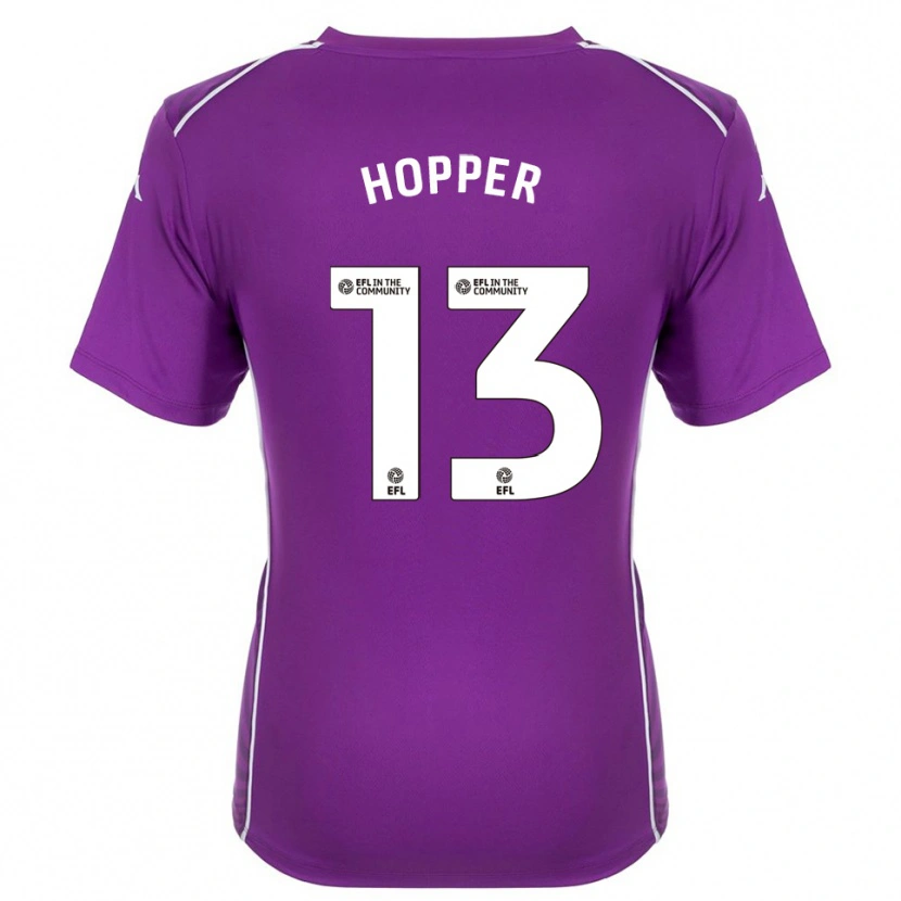 Danxen Heren Jake Hopper #13 Paars Wit Keepersshirt 2025/26 T-Shirt België