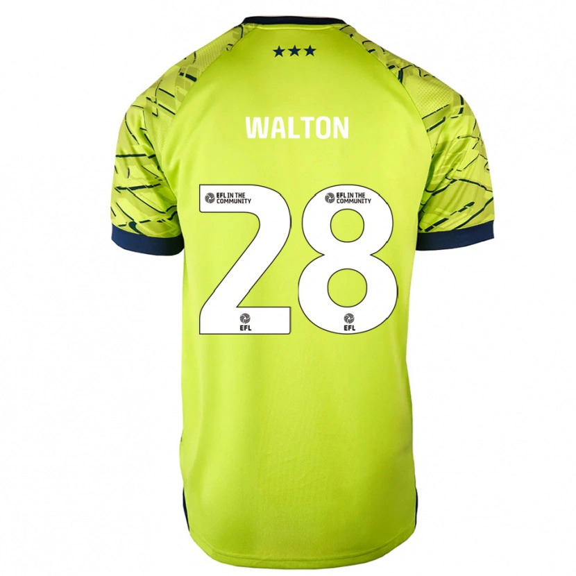 Danxen Heren Christian Walton #28 Groen Geel Keepersshirt 2025/26 T-Shirt België