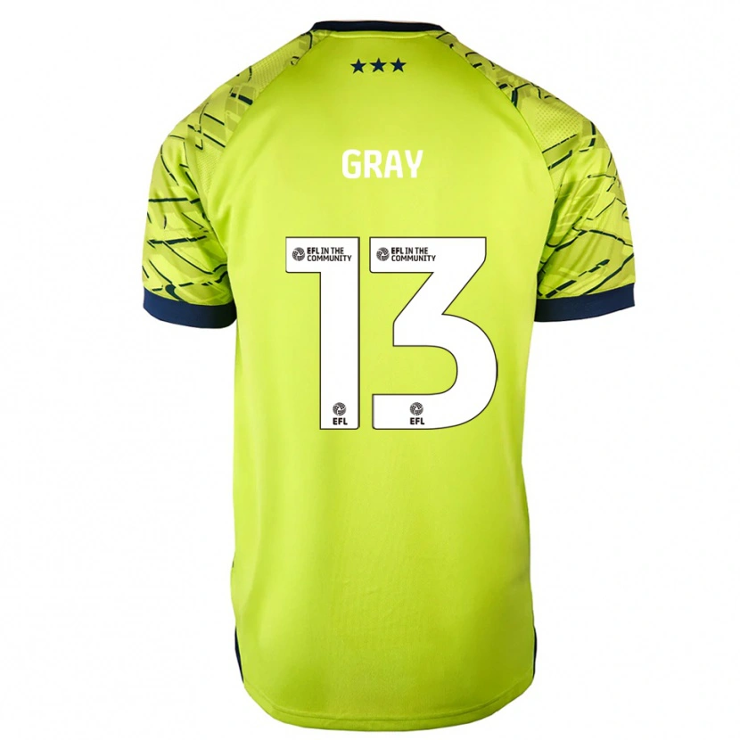 Danxen Heren Henry Gray #13 Groen Geel Keepersshirt 2025/26 T-Shirt België