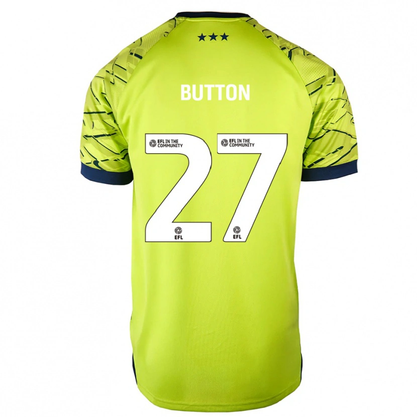 Danxen Heren David Button #27 Groen Geel Keepersshirt 2025/26 T-Shirt België