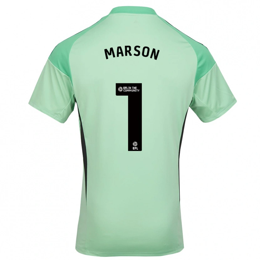 Danxen Heren Freddie Marson #1 Lichtgroen Zwart Keepersshirt 2025/26 T-Shirt België