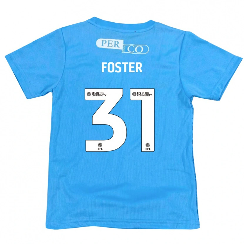 Danxen Heren Owen Foster #31 Blauw Wit Keepersshirt 2025/26 T-Shirt België