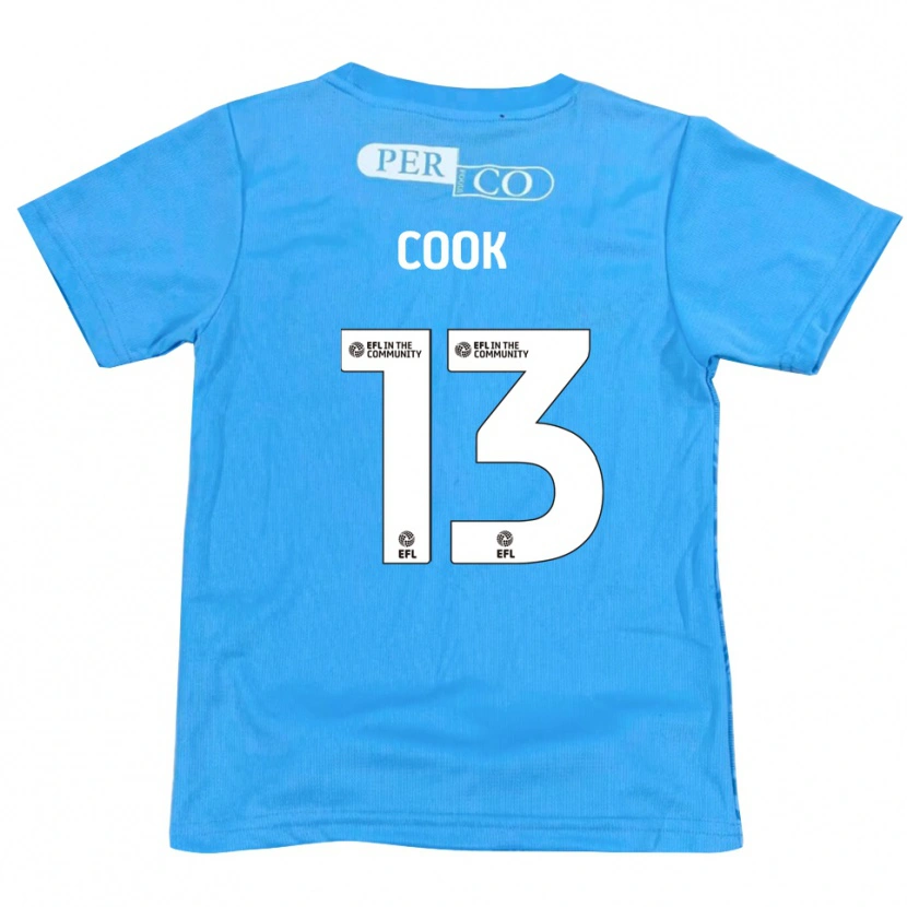 Danxen Heren Ruby Cook #13 Blauw Wit Keepersshirt 2025/26 T-Shirt België