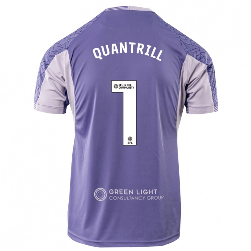 Danxen Heren Sarah Quantrill #1 Licht Paars Keepersshirt 2025/26 T-Shirt België