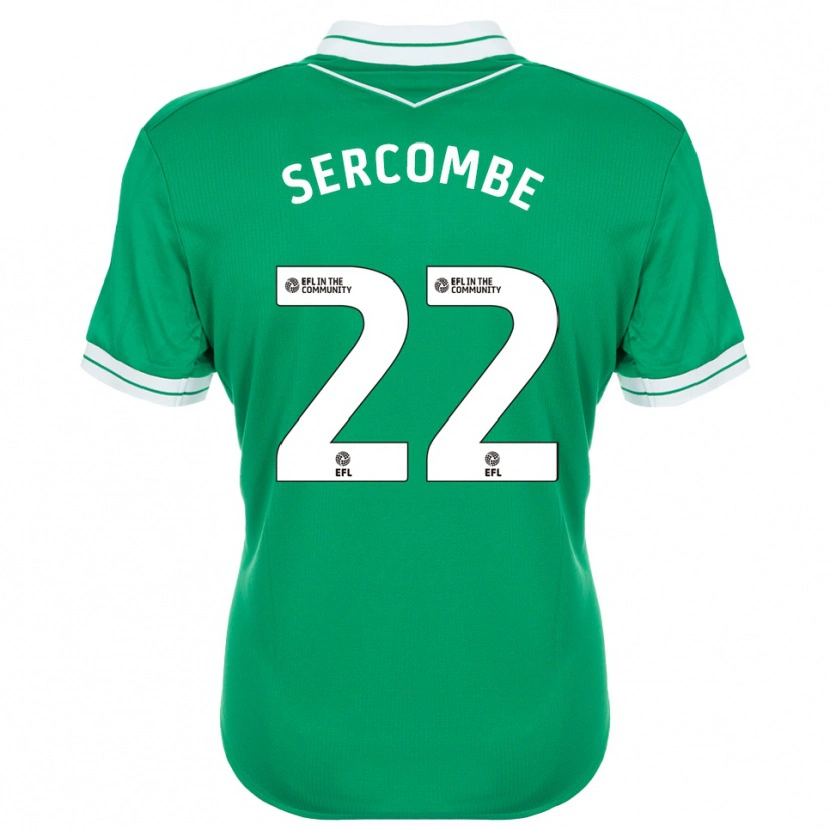 Danxen Heren Paris Sercombe #22 Groen Wit Keepersshirt 2025/26 T-Shirt België