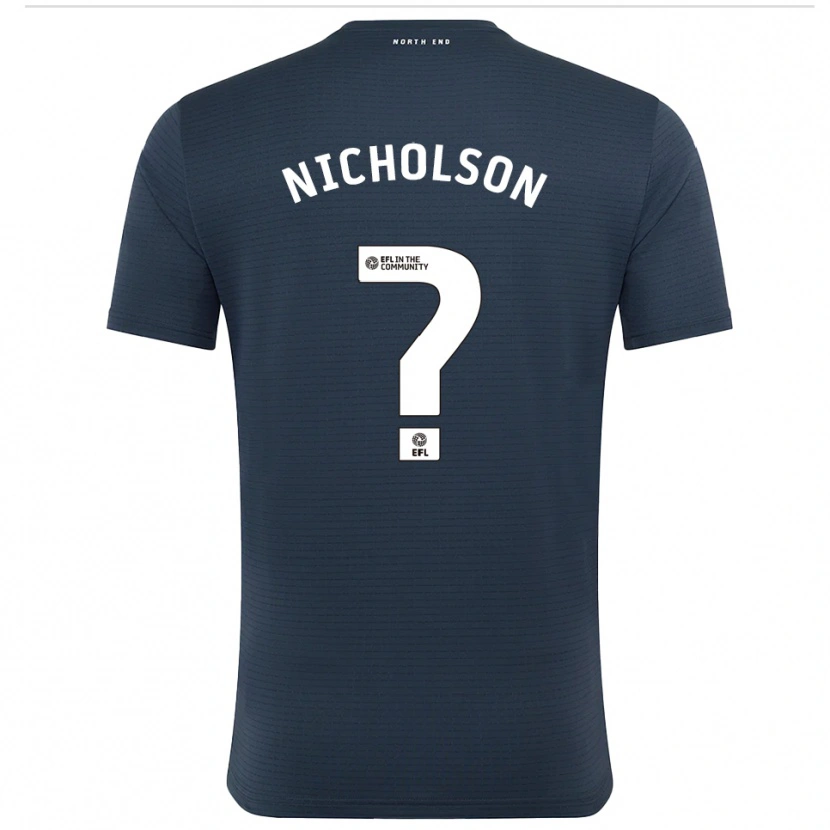 Danxen Heren Joseph Nicholson #0 Zwart Wit Keepersshirt 2025/26 T-Shirt België