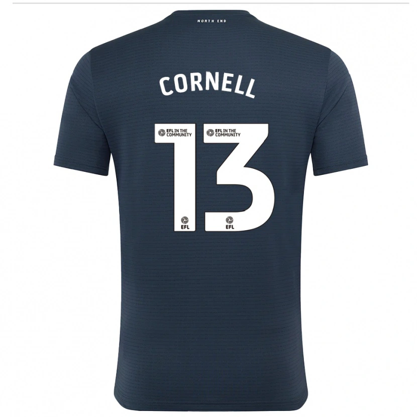 Danxen Heren David Cornell #13 Zwart Wit Keepersshirt 2025/26 T-Shirt België