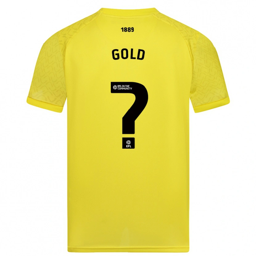Danxen Heren Ethan Gold #0 Geel Zwart Keepersshirt 2025/26 T-Shirt België