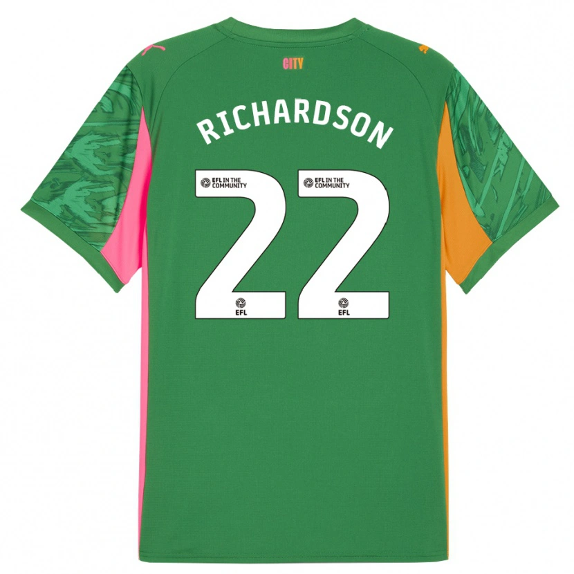 Danxen Heren Fran Stenson #22 Groen Oranje Keepersshirt 2025/26 T-Shirt België