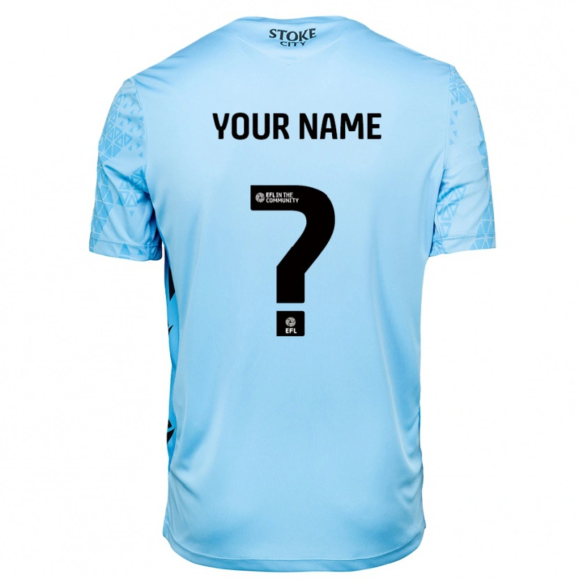 Danxen Heren Stoke City Hemelsblauw Zwart Keepersshirt 2025/26 T-Shirt België