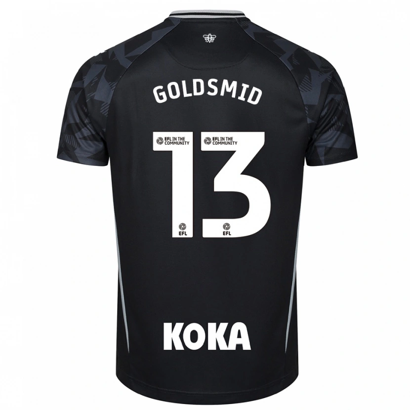Danxen Heren Jacqui Goldsmid #13 Zwart Blauw Keepersshirt 2025/26 T-Shirt België