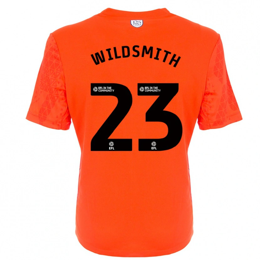 Danxen Heren Joe Wildsmith #23 Oranje Zwart Keepersshirt 2025/26 T-Shirt België