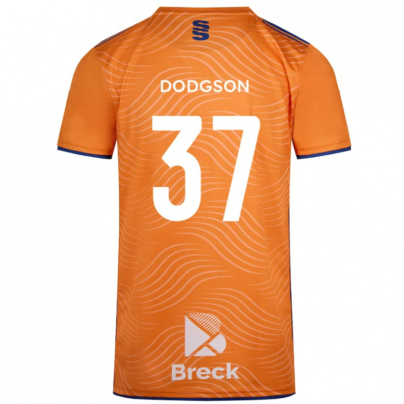 Danxen Heren Ewan Dodgson #37 Oranje Zwart Keepersshirt 2025/26 T-Shirt België